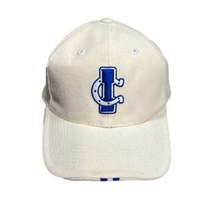 🦩 173. Nike 100% Wool NFL Cream Colts Vintage Ball Cap